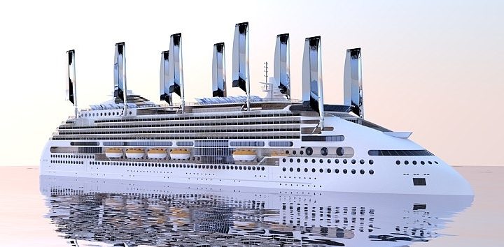 L’Ecoship : le premier paquebot de croisière 100% écolo